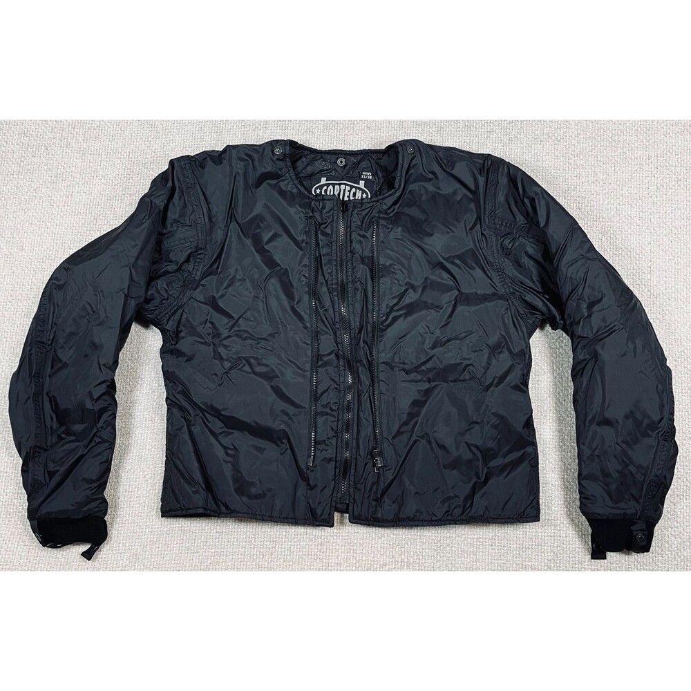 Tour Master Cortech Breeze Removable Motorcycle Jacket Liner XS Black Insulated
